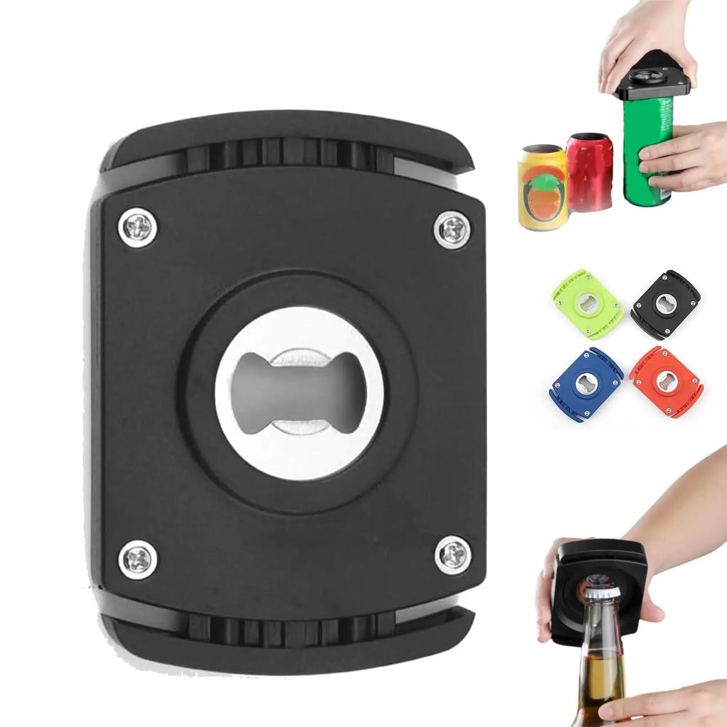 Soft Edge Sue Can Opener, Drop Top Opener, Beer Can Opener, Can cutter Top remover, handheld safe manual can opener, smooth edge