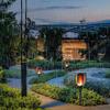 "Solar Flame Lawn Light: 12 LED Outdoor Garden Pathway Decoration"