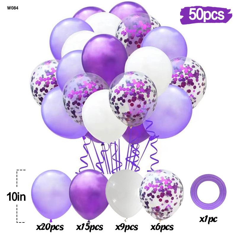 10-Zoll Latex-Ballon Festival Set: Individuell gestaltbare Ballonketten-Dekoration