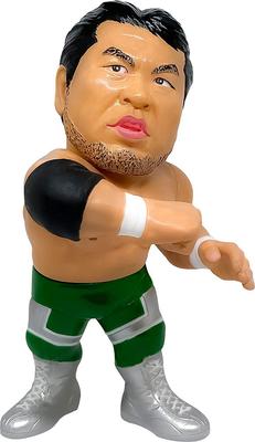 Coleção de vinil macio 16D Legend Masters 024 Mitsuharu Misawa Figura móvel pintada em vinil macio 16D01607