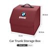 BAFW3 2025 Hot Car Trunk Organizer Box For BMW X1 X2 X3 X4 X5 E46 E90 E70 E60 F10 F30 F15 F25 G20 G30 G60 Folding PU Auto Boot Storage