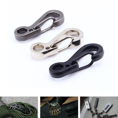 Classic Mini Spring Hook Keychain EDC Clip