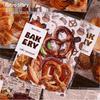 RetroStory Bakery Stickers: Realistic Food Themed Journal Decoration Pack