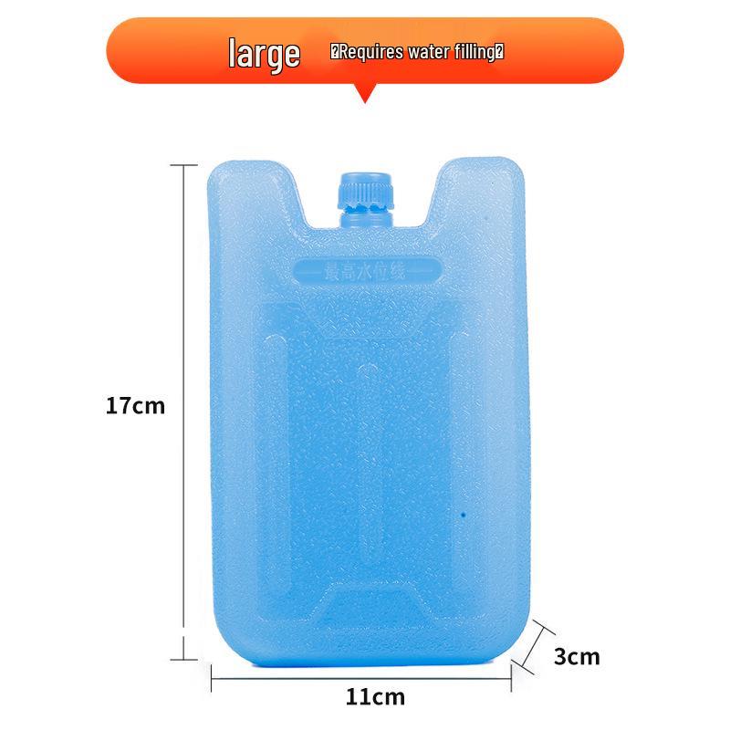 Reusable Ice Pack: Blue Ice Crystal Box for Cooling and Preservation