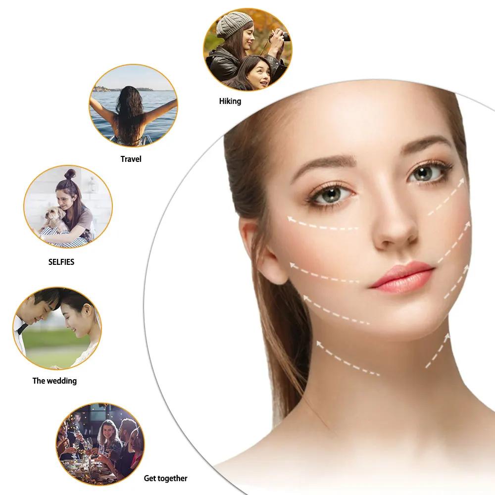 Invisible Thin Face Stickers V-Shape Face Facial Line Wrinkle Sagging SkinFace Lift Up Fast Chin Adhesive Tape