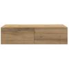 Wandregal mit Schubladen Artisan Eiche Optik 60 x 26,5 x 15 cm