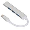 רכזת USB C 4 ב-1 במהירות גבוהה קלת משקל ניידת תחנת עגינה USB למקלדת מדפסת סלולרי