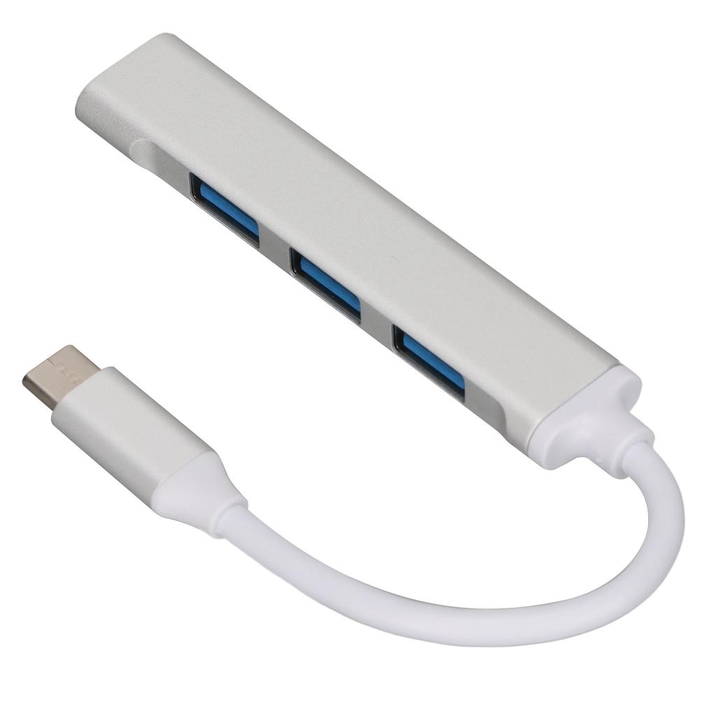 רכזת USB C 4 ב-1 במהירות גבוהה קלת משקל ניידת תחנת עגינה USB למקלדת מדפסת סלולרי