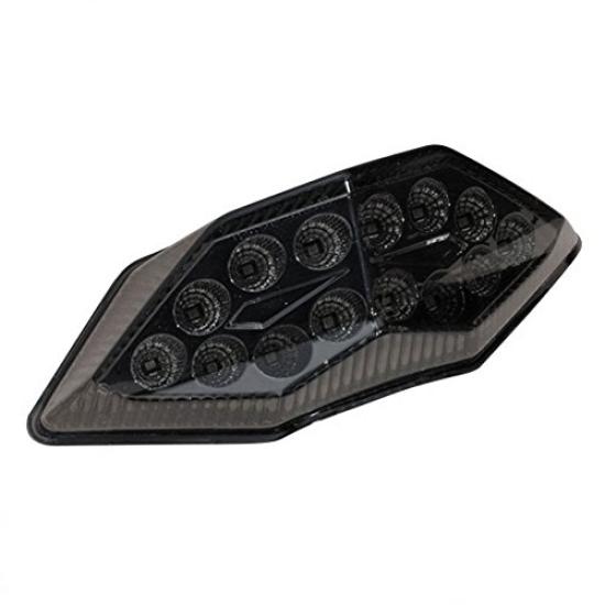 

VALENTI Jewel LED Tail Lamps with SMD LEDs and Smoked Lenses for Ninja 250 and Z250 (MTK-1325-SC) [JBK-EX250L] (2013-2014) [JBK-ER250C] (2013-2014).
