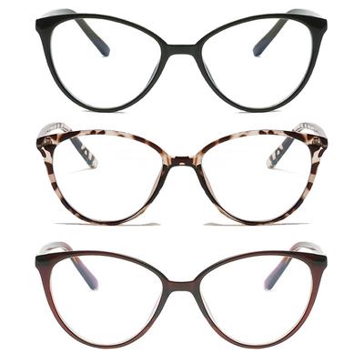 Vintage Anti-Blue Light Glasses Women 2025 Trend Cat Eye Frame Computer Gaming Blue Light Blocking Glasses For Lady Eyeglasses