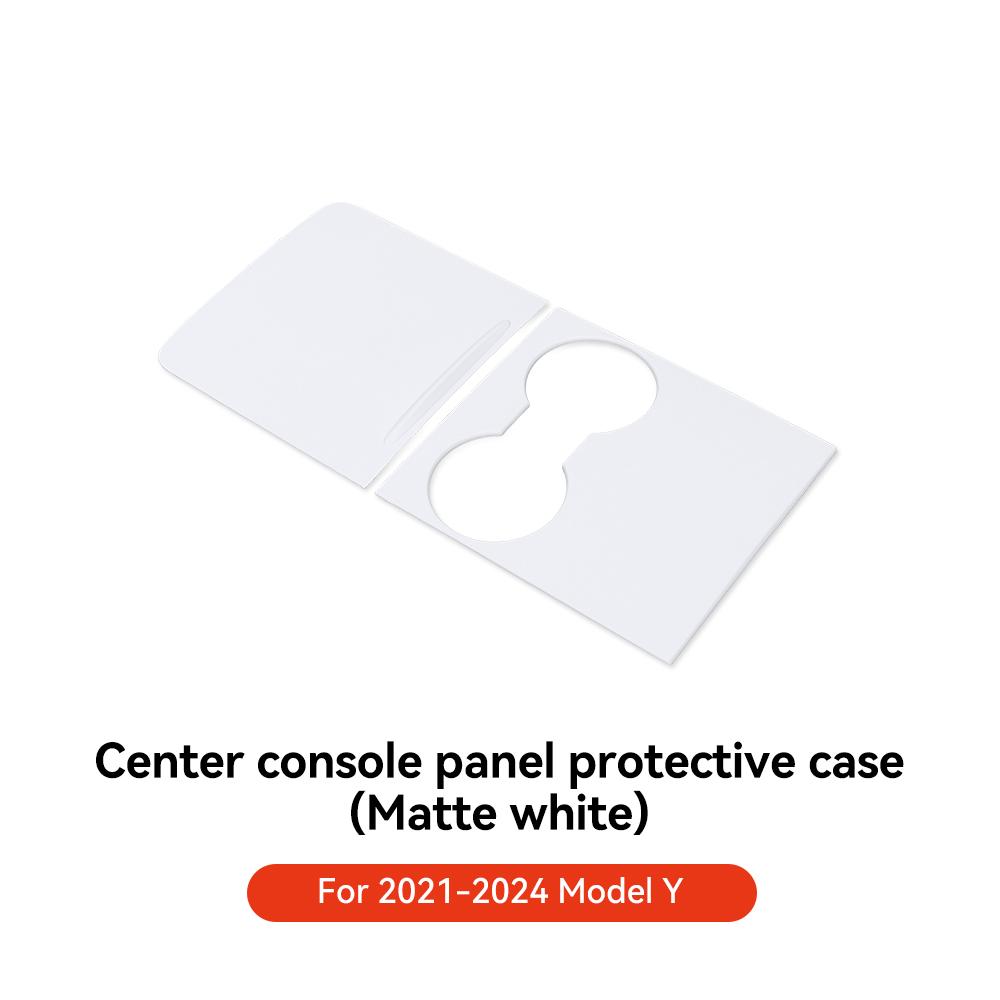 YZ For Tesla Model 3 Y 2025-2025 Car Center Console Sticker Film Carbon Protect Central Control Cover Car Interior Accessories