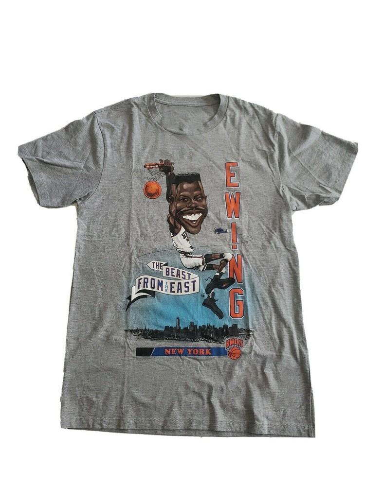 Patrick Ewing  Men T-shirt Sport Grey Short Sleeve All Sizes JJ3861 Unisex T-Shirt XXXXL