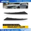 LH+RH Front Grille Headlight Filler Molding Trim Panel For  23 Honda Civic N