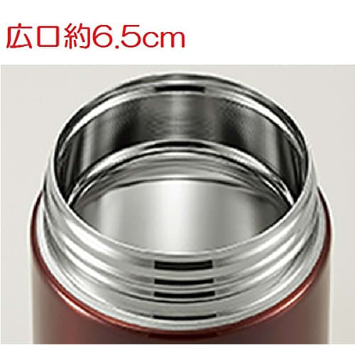 ZOJIRUSHI Stainless Steel Food Jar 350ml Demi-Glace SW-EE35-TD