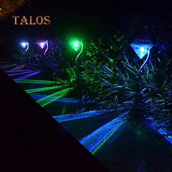 Solar Color-changing LED Outdoor Waterproof Lamp Power Yard Garden Light Fairy Lights