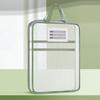 Waterproof Zipper Bags Transparent Nylon Document Bag, Portable Lightweight Mesh File Organizer with Student Study Essentials And Strap, Large