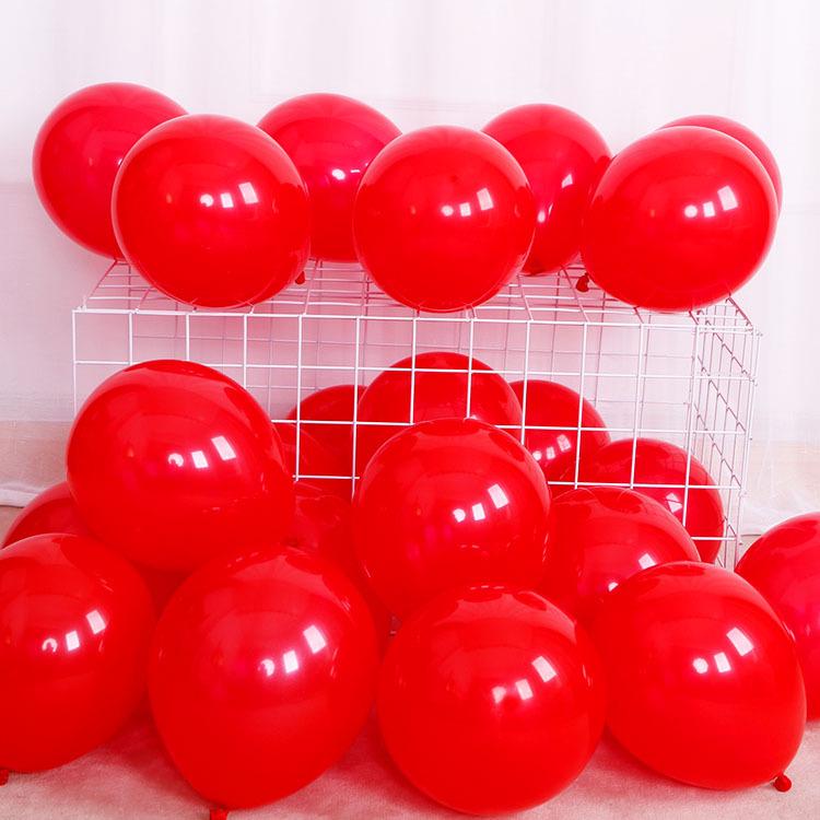 Thickened 10-Inch Matte Balloons - 1,000 Pieces for Weddings & Birthdays