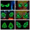 Fluorescent Halloween Ornament Double-Sided Fluorescent Eyes Halloween Trickery Night Giant Eyes Horror Decoration