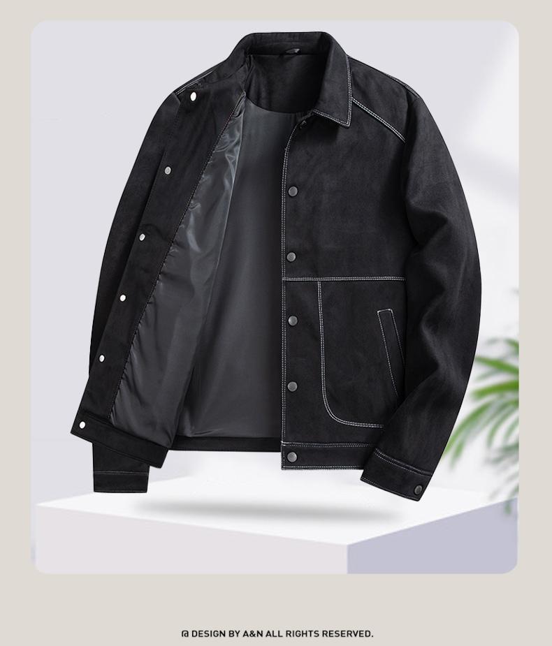 Jovo Spring and Autumn Short Workwear Jacket for Men