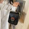 High-end Bags for Women 2024 New Fashion Horseshoe Buckle Handbags Popular One-shoulder Cross-body Small Square Bag