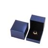 Elegant Brushed PU Jewelry Box Rings Necklaces Bracelets Pendants Vintage Style Storage Organizer