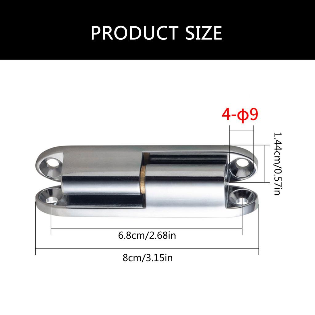 Set Of 2 Steel Hinges Screw On Designs Upgrades Heavy Duty Door Hinge Set for Internal Doors & Transformer Box Windows