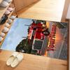 Peterbilt Heavy Trucks Customizable Name Floor Rug Office Rug Perfect for Entryway Study Room Game Room Playrooms Antislip Carpet Anime Office Decor