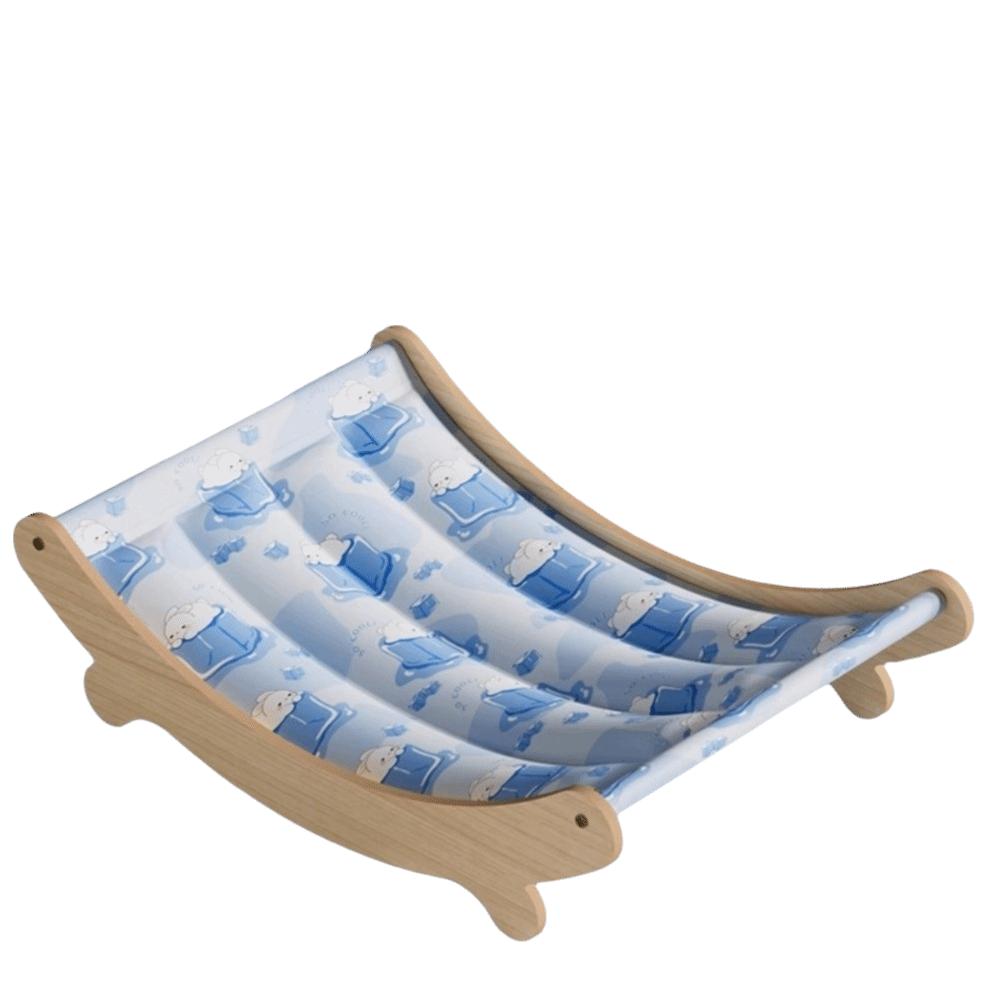 

Pet Supplies Detachable Pet Recliner Moisture-proof Waterproof Cat Sofa Bed Breathable Comfortable Pet Cooling Mat Balcony синий