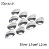 Spinner Tackle Smooth Nickel Vibration Blades Metal Water drops VIB Lure Fishing Attractor Spinner