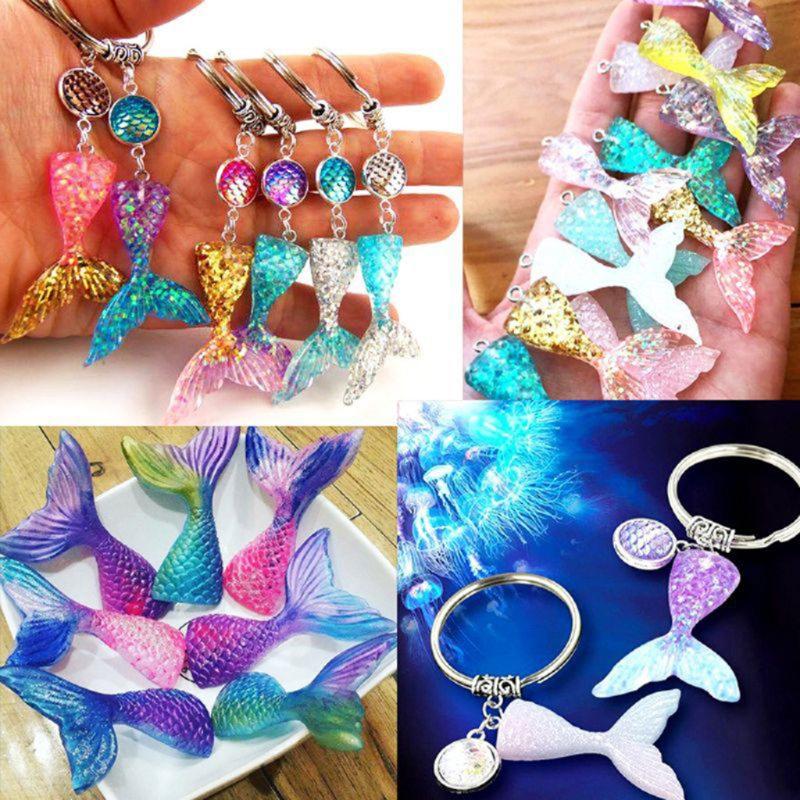 Epoxiharts Kristallklar Hård Typ Lim AB Kristalllim UV-härdande Harts för DIY Smyckestillverkning Hantverk 50ml