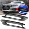 For 2018- Honda Accord ABS Carbon Fiber Style Car Front Fog Light Cover Trim