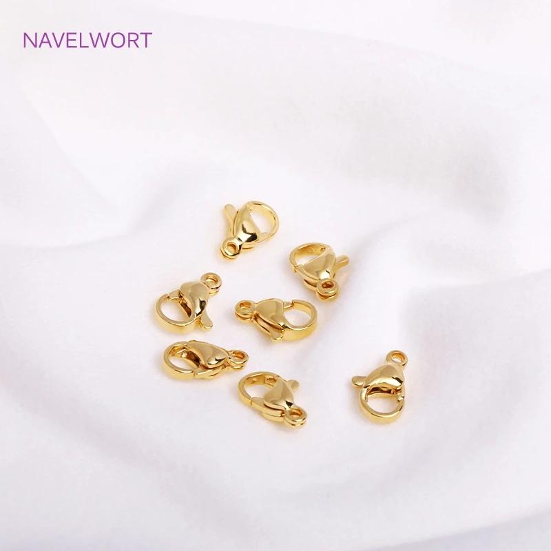 

Застежки для изготовления ювелирных изделий, Застежки-лобстеры из нержавеющей стали 10 мм/12 мм, Аксессуары для изготовления браслетов своими руками, Оптовая продажа материалов для ювелирных изделий 10 pieces