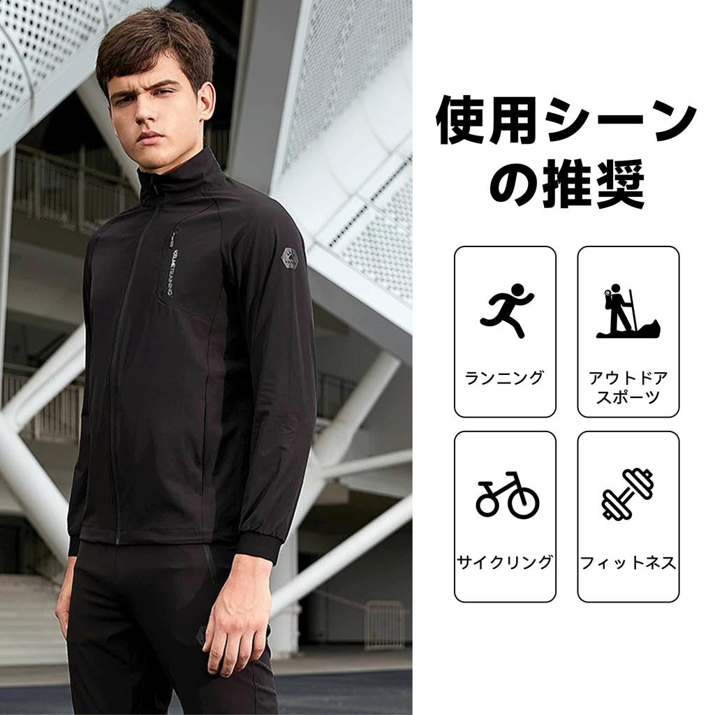 Soccer Tracksuit Set and 2025 Training Lightweight [Kelme] Men's (Top Bottom) Wear, Sportswear, Running, (JP, Alphabet, 3XL, Regular, Black) [Item]