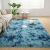 Schachbrett-Plüschteppich Weicher flauschiger Teppich für Wohnzimmer Schlafzimmer Heimdekoration Shaggy-Fußmatte Nachttischteppich