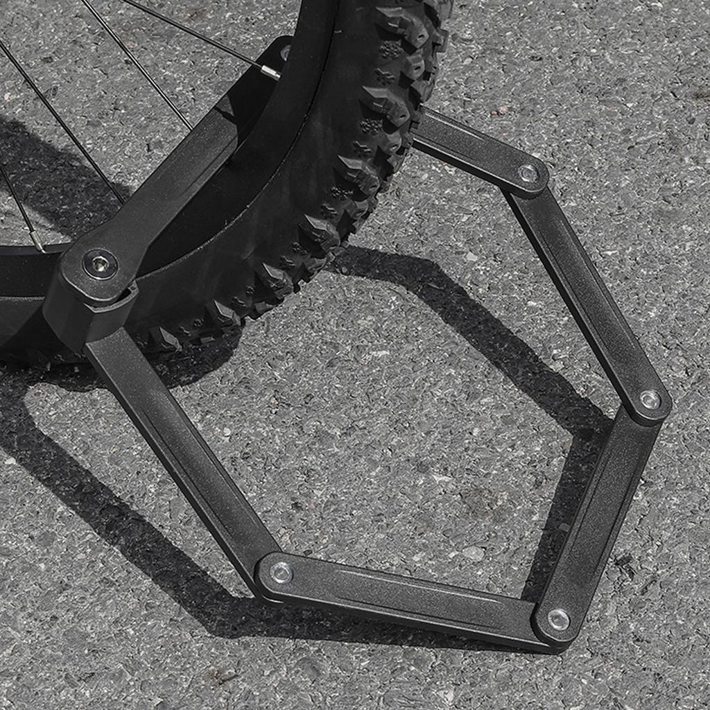 Folding Anti Theft Bicycle Lock Foadable Bike Security Lock with Mounting Bracket