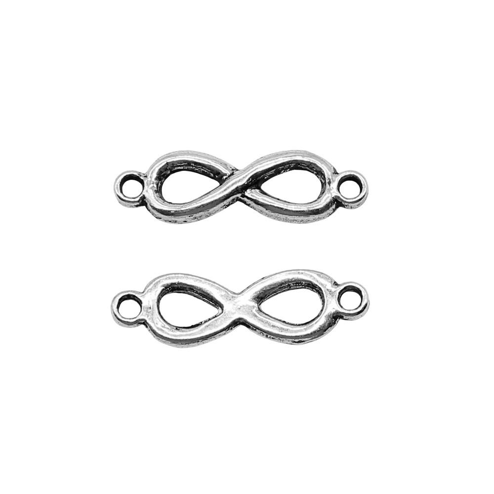 Infinity Connectors Heart Bracelets Charms Lightning Romantic Jewelry Findings