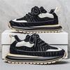 Men's shoes new spring student trend versatile thick-soled wear-resistant non-slip sports casual shoes men's low-top dad shoes