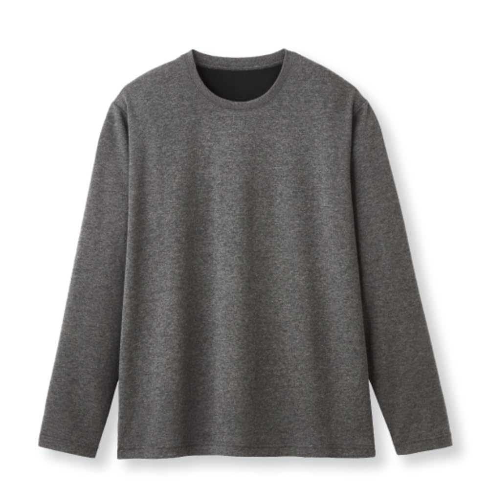 Servan Recovery Care Long Sleeve Heather Size M Men's Shirt, Gray,
