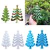 Diy Crystal Drop Glue Aromatherapy Gypsum Abrasive Three-dimensional Christmas Tree Decor Ornament Pendant Silicone Mold