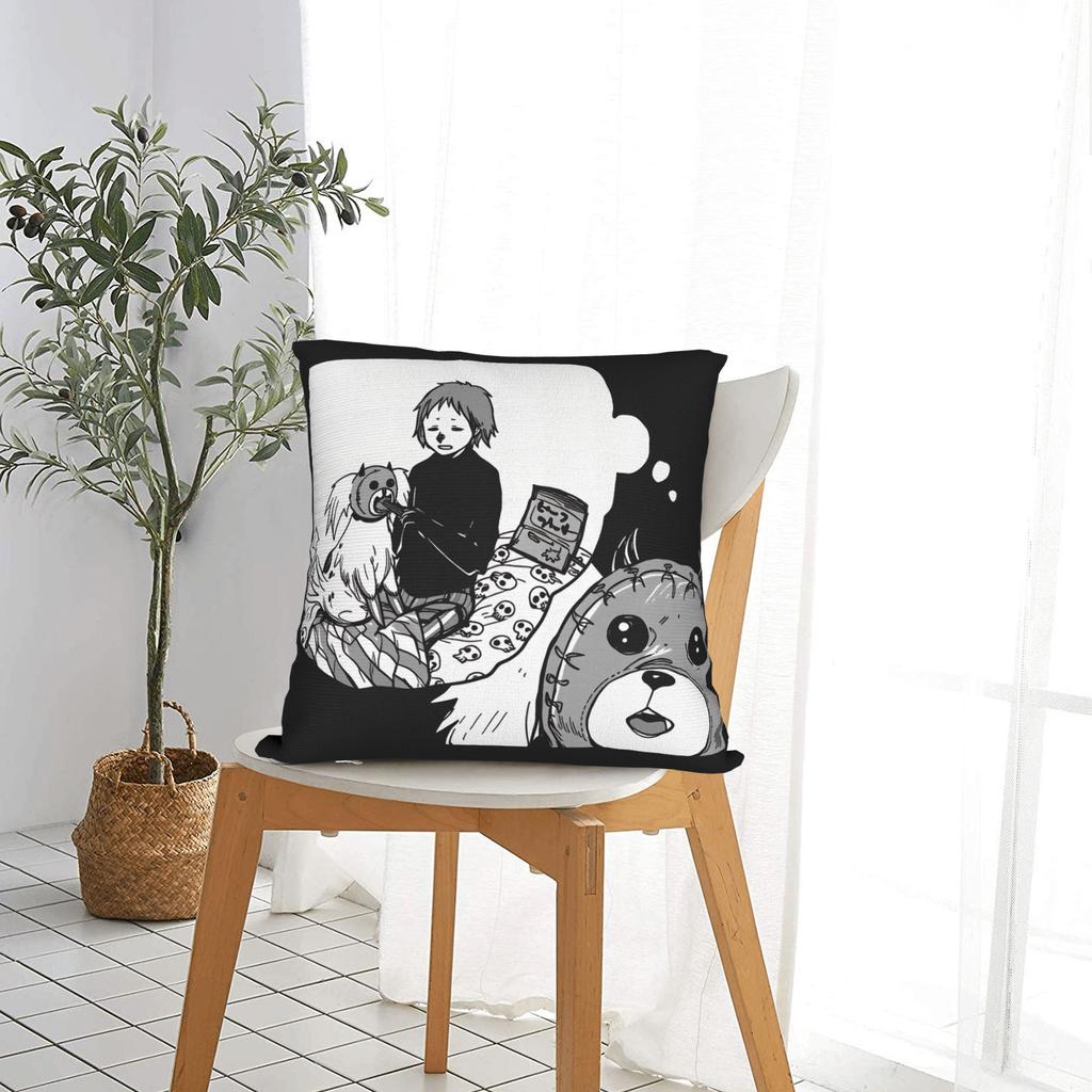 Kissenbezug Dorohedoro Ebisu Und Kikurage Niedlicher Lustiger Kissenbezug Für Sofa Couch Bett Wohnzimmer Kissenbezüge