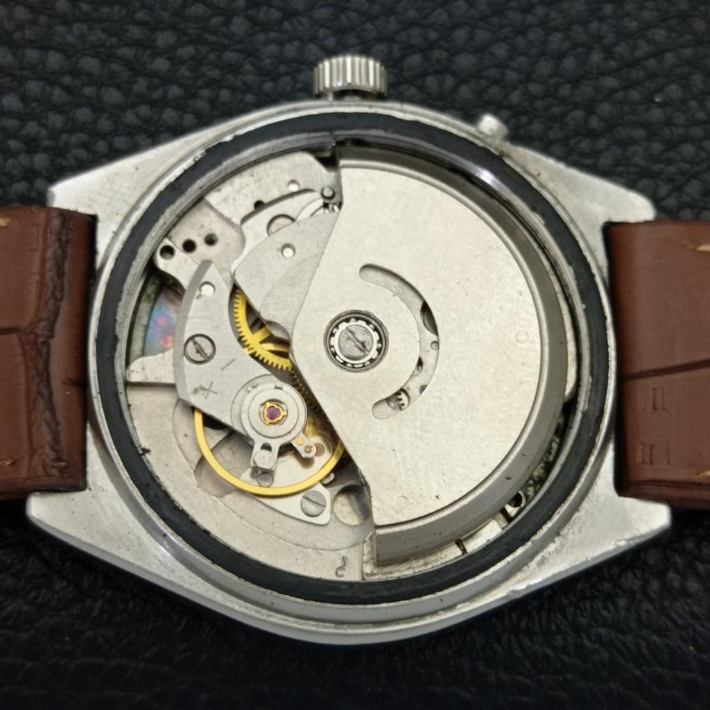 Ricoh R31 AUTOMATIC VINTAGE JAPAN MENS WHITE COLOR DIAL WATCH A701935-5 R207-a701935