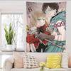 Anime My Love Story With Yamadakun At Lv999 Anime Anime Tapestry Hanging Tarot Hippie Wall Rugs Dorm Home Decor