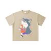 260 GSM Double Yarn 32 Count 100% Cotton HXH V10 Killua Halloween Print Unisex Heavy Cotton T Shirt