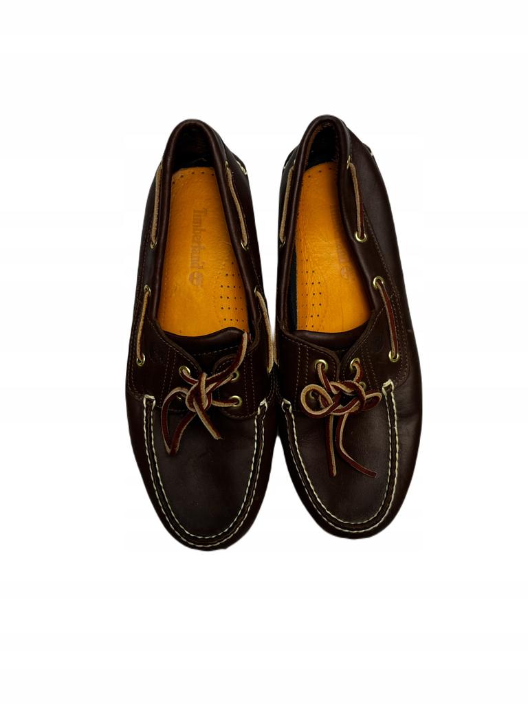 Men's Brown Timberland 45 Slip-On Shoes - Used