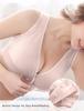Maternity Front Nursing Night Large Removable Soft and XL [Maeau] Bra, 3-Piece Set, Opening, Cotton, Bra, Bra, Non-Wired, Plain, Soft, Size, Pads,