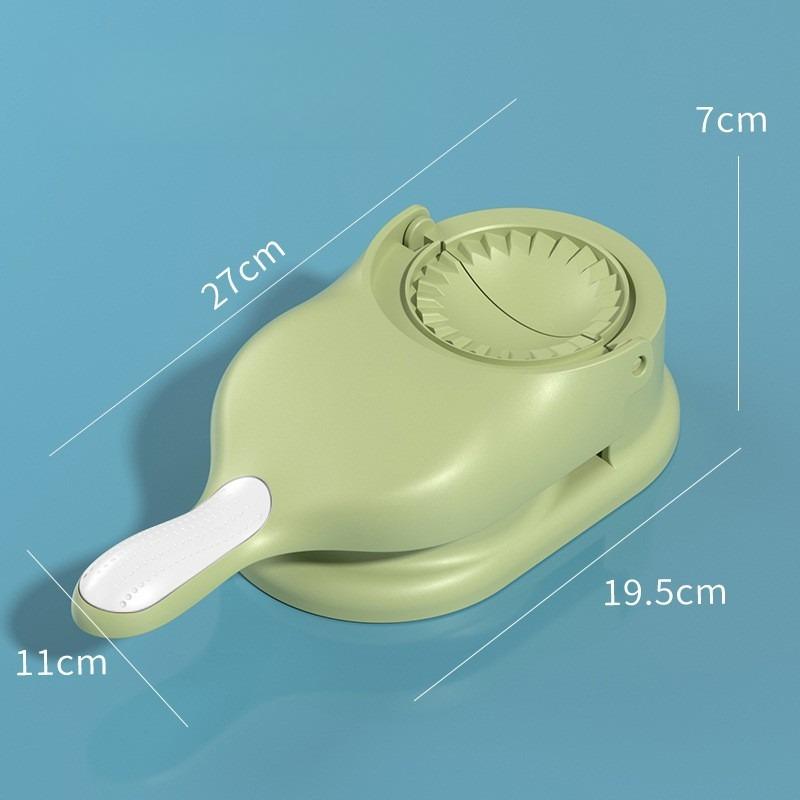 1pcs Dumpling Maker 2-in-1 Home Kitchen Multi Functional Manual Rolling and Pressing Dumpling Skin Mold