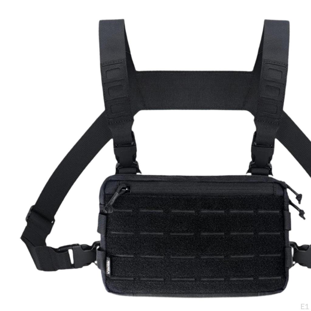 Chest Pack Utility Waterproof Pouch for Workout Cycling Rock Climbing