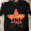 Rare The Alarm Band Short Sleeve Black All Size T-Shirt AC1149