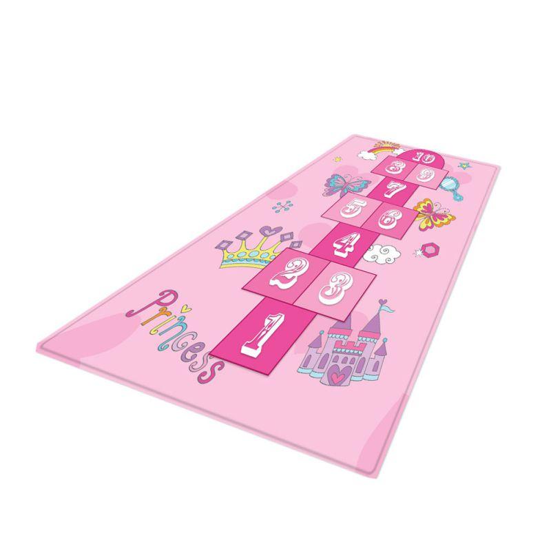 Hopscotch Carpet Hallway Doormat Kids Bedroom Bathroom Rug Creative Hopscotch For Living Room Area Rug Thickness Decoration Kid