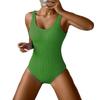 Women's Fashion Candy Color One-Piece Swimsuit